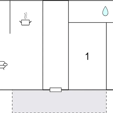Amazing In With 2 Bedrooms * 利勒哈默尔